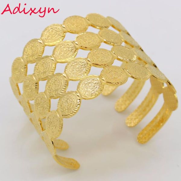 adixyn adixyn wide coin women middle eastern jewelry arab ethiopian gold color bracelets jewelry gift (can open, Black
adixyn adixyn wide coin women middle eastern jewelry arab ethiopian gold color bracelets jewelry gift (can open, Black