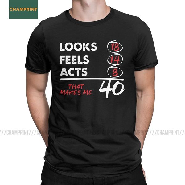 men 40 th birthday gift 1980 party birth anniversary that makes me 40 t shirt cotton short sleeve tee gift idea t-shirts
men 40 th birthday gift 1980 party birth anniversary that makes me 40 t shirt cotton short sleeve tee gift idea t-shirts