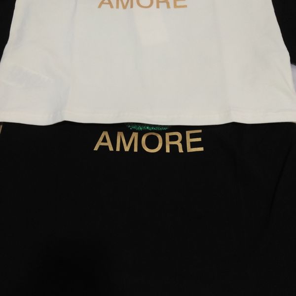 new men's and women's luxury letter printing short sleeve t-shirt fashion designer t-shirt loose fit men's and women's t, White
new men's and women's luxury letter printing short sleeve t-shirt fashion designer t-shirt loose fit men's and women's t, White