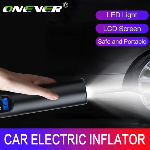 onever 12v 150psi air pump tire inflator cordless portable compressor digital car tyre pump digital screen tire pumping device
onever 12v 150psi air pump tire inflator cordless portable compressor digital car tyre pump digital screen tire pumping device