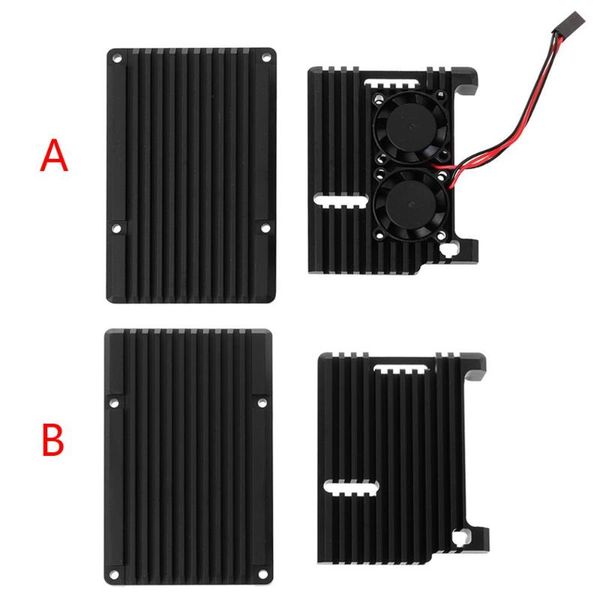 lapcooling pads aluminum alloy enclosure case metal shell black box radiating plate heatsink cooler for raspberry pi 4 model b
lapcooling pads aluminum alloy enclosure case metal shell black box radiating plate heatsink cooler for raspberry pi 4 model b