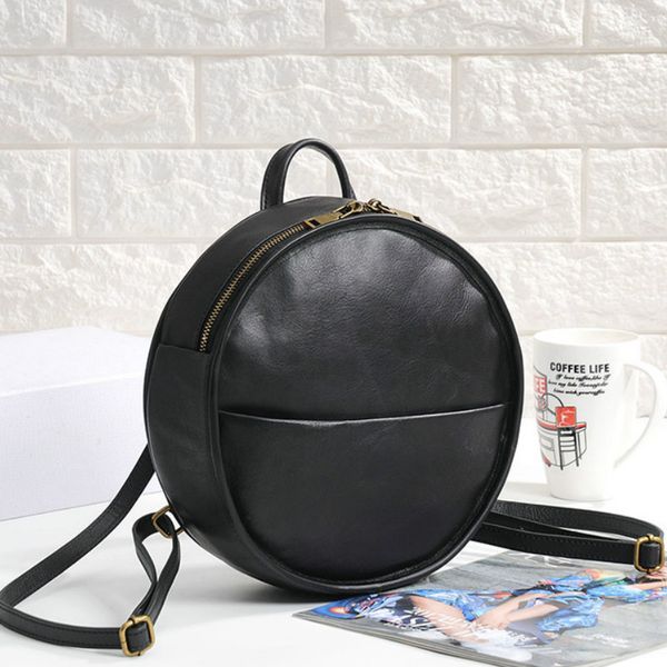 backpack new genuine leather ladies bookpack student small travel retro shoulder bag
backpack new genuine leather ladies bookpack student small travel retro shoulder bag
