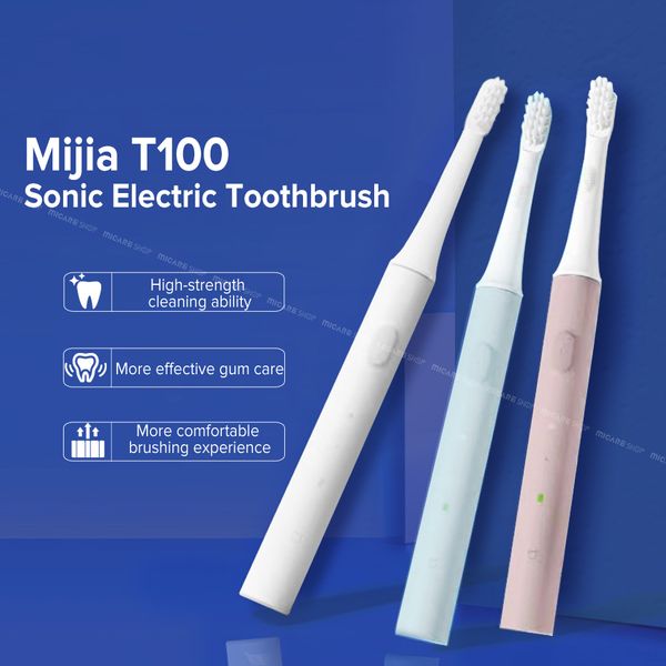 mijia t100 sonic electric toothbrush ultrasonic automatic toothbrush usb rechargeable ipx7 waterproof tooth brush for people
mijia t100 sonic electric toothbrush ultrasonic automatic toothbrush usb rechargeable ipx7 waterproof tooth brush for people