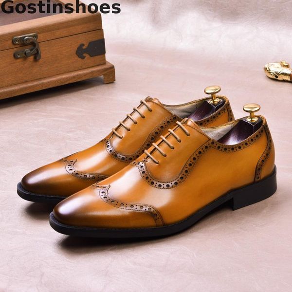 роскошные oxfords обувь мужчин из натуральной кожи крыла совет броги свадьба бизнес платье формальная mens шнуровка остроконечные, Black
роскошные oxfords обувь мужчин из натуральной кожи крыла совет броги свадьба бизнес платье формальная mens шнуровка остроконечные, Black