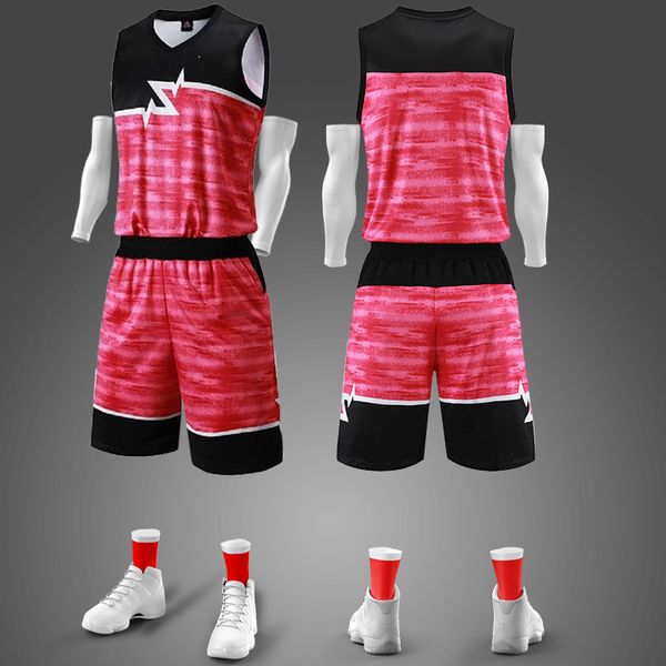 custom men's basketball jersey number and name reversible basketball uniform suit, Black;white
custom men's basketball jersey number and name reversible basketball uniform suit, Black;white