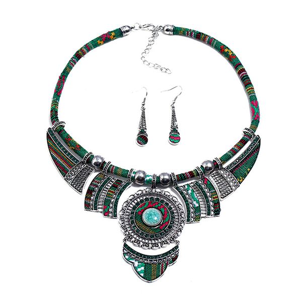 european and american fashion national wind resin ceramic pattern material accessories necklace fy19052635, Silver
european and american fashion national wind resin ceramic pattern material accessories necklace fy19052635, Silver