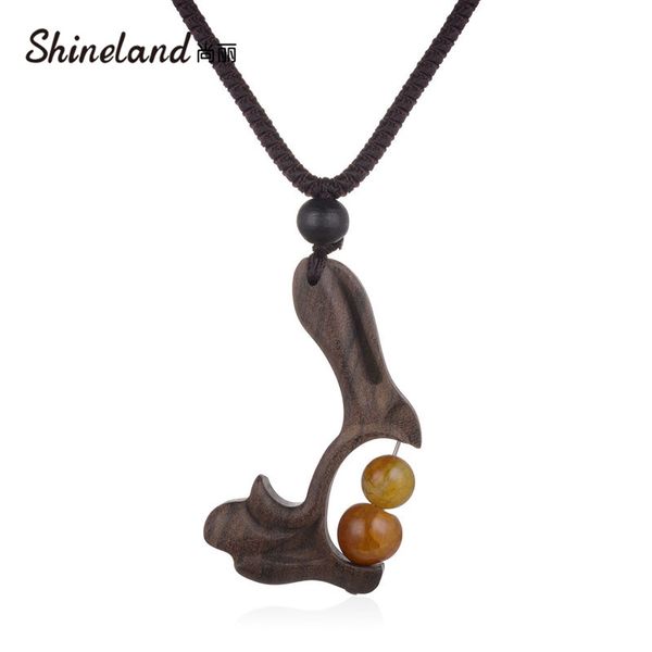 shineland new fashion women pendant vintage sandalwood stone unique necklaces sweater chain for wooden handmade jewelry female, Silver
shineland new fashion women pendant vintage sandalwood stone unique necklaces sweater chain for wooden handmade jewelry female, Silver