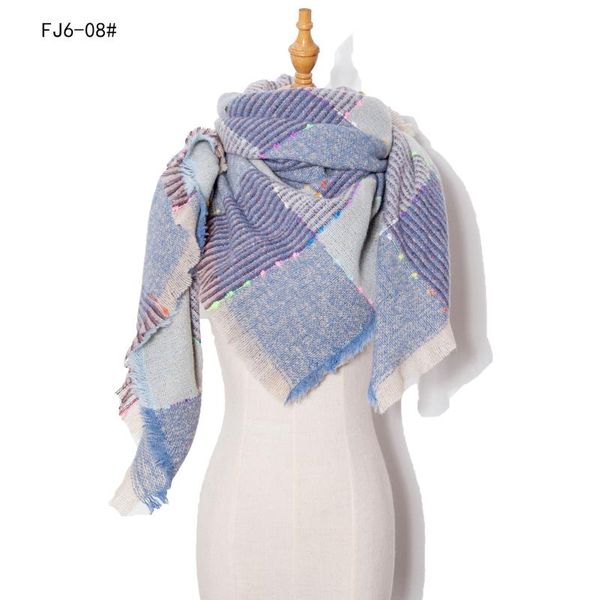 scarves cashmere women scarf plaid lady shawls bandana neck warm knit triangle bandage foulard echarpe femme wraps winter, Blue;gray
scarves cashmere women scarf plaid lady shawls bandana neck warm knit triangle bandage foulard echarpe femme wraps winter, Blue;gray