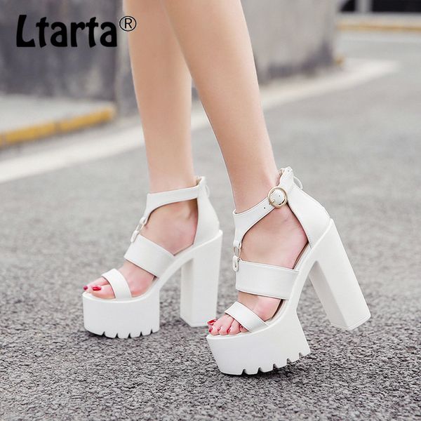 ltarta 2020 summer new thick heel platform women's shoes fashion thick bottom hollow open toe high heel women sandals, Black
ltarta 2020 summer new thick heel platform women's shoes fashion thick bottom hollow open toe high heel women sandals, Black