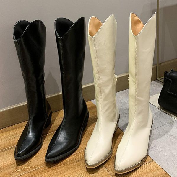 2020 ins luxury women block high heels wedges long riding boots winter knee high boots designer beige heels western cowboy, Black
2020 ins luxury women block high heels wedges long riding boots winter knee high boots designer beige heels western cowboy, Black