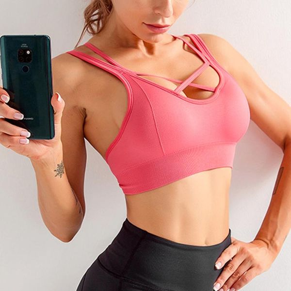 seamless yoga back cross sports breathable fitness women running sport bra lycra gym bra quick dry yoga, White;black
seamless yoga back cross sports breathable fitness women running sport bra lycra gym bra quick dry yoga, White;black