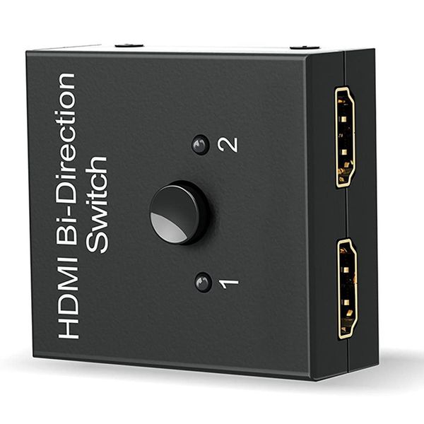 hdmi splitter, hdmi switch bidirectional 2 input to 1 output or 1 in to 2 out, 1080p passthrough switcher
hdmi splitter, hdmi switch bidirectional 2 input to 1 output or 1 in to 2 out, 1080p passthrough switcher