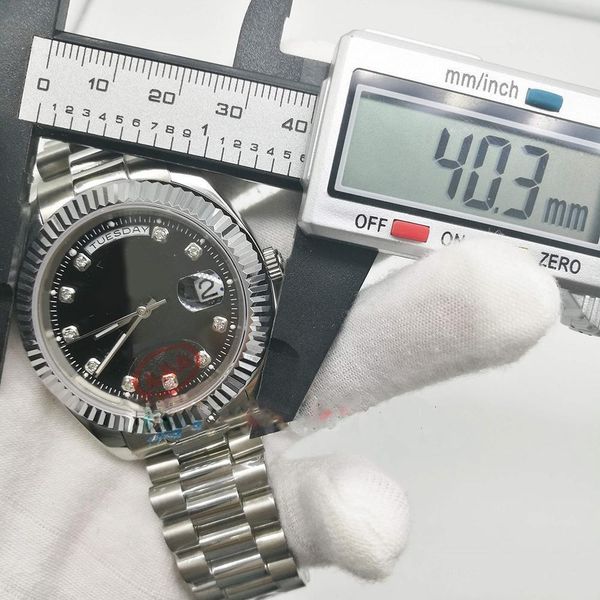 men automatic day date watches stainless steel bezel sapphire glass quality wristwatches ing, Slivery;brown
men automatic day date watches stainless steel bezel sapphire glass quality wristwatches ing, Slivery;brown