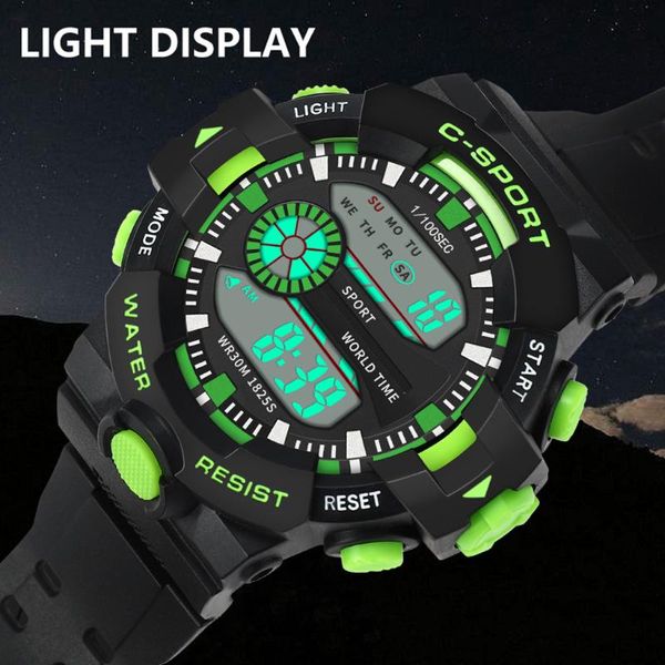 wristwatches luxury men analog digital sport led waterproof wrist watch precise jp quartz movement f610, Slivery;brown
wristwatches luxury men analog digital sport led waterproof wrist watch precise jp quartz movement f610, Slivery;brown