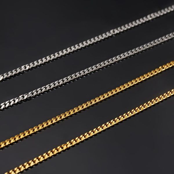 gold plating cuban chain stainless steel necklace for fashion gold cuban chain jewelry gift, Silver
gold plating cuban chain stainless steel necklace for fashion gold cuban chain jewelry gift, Silver