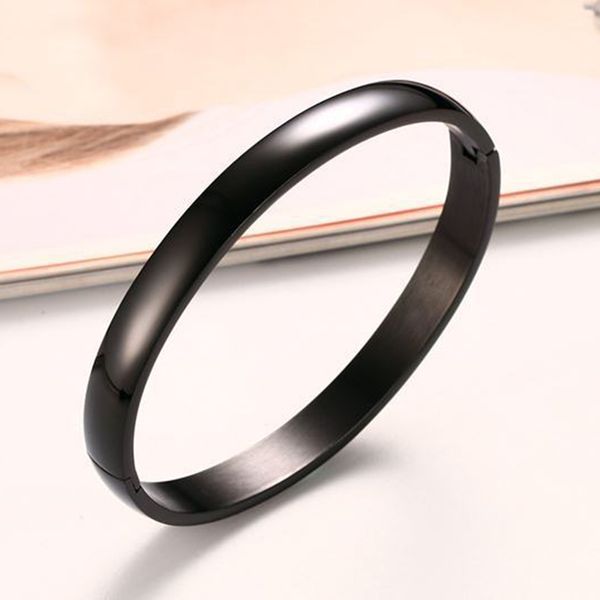 10pcs) fashion 8mm stainless steel round 3 color high polish bracelet bangle for lover couple jewelry, Black
10pcs) fashion 8mm stainless steel round 3 color high polish bracelet bangle for lover couple jewelry, Black
