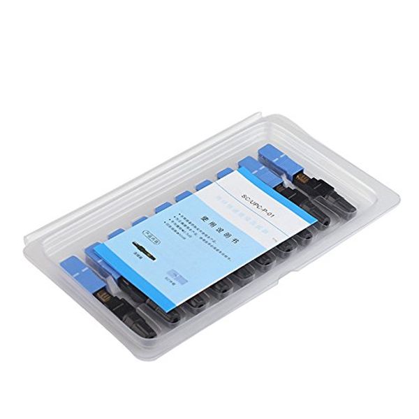 jyttek 10pcs/lot ftth optical fiber cable quick fast connector adapter single mode for catv network
jyttek 10pcs/lot ftth optical fiber cable quick fast connector adapter single mode for catv network