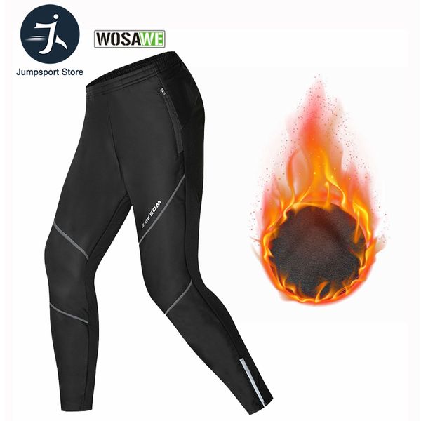 wosawe fleece thermal winter cycling pants waterproof windproof running tights men's sportswear racing riding bike trousers male, Black;blue
wosawe fleece thermal winter cycling pants waterproof windproof running tights men's sportswear racing riding bike trousers male, Black;blue