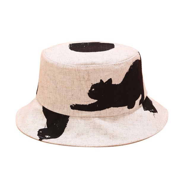 fisherman hat female cotton animal pattern double-sided sun hat summer wild outdoor folding basin, Blue;gray
fisherman hat female cotton animal pattern double-sided sun hat summer wild outdoor folding basin, Blue;gray