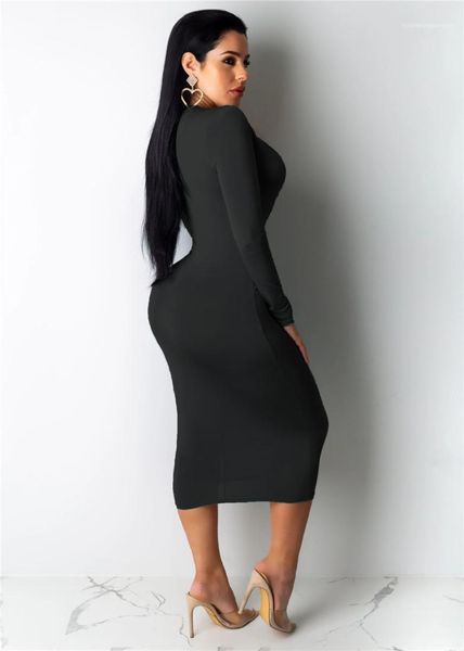 bodycon платья сплошного цвета дама вскользь сексуальные женщины конструктора платья глубокий v с длинным рукавом женщины, White;black
bodycon платья сплошного цвета дама вскользь сексуальные женщины конструктора платья глубокий v с длинным рукавом женщины, White;black