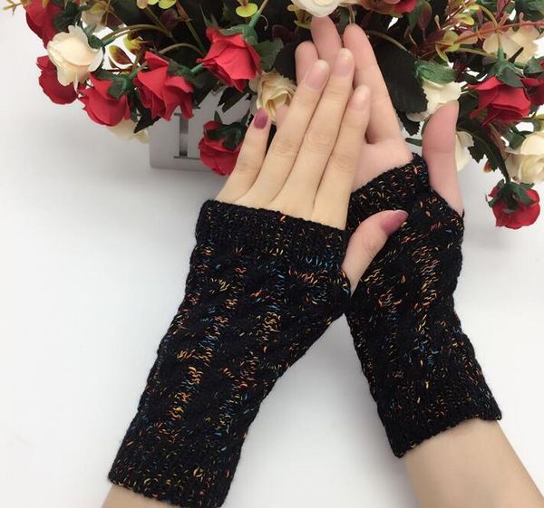five fingers gloves women' autumn and winter yarn knitted lady' thicken warm fingerless multicolor arm sleeves r108, Blue;gray
five fingers gloves women' autumn and winter yarn knitted lady' thicken warm fingerless multicolor arm sleeves r108, Blue;gray