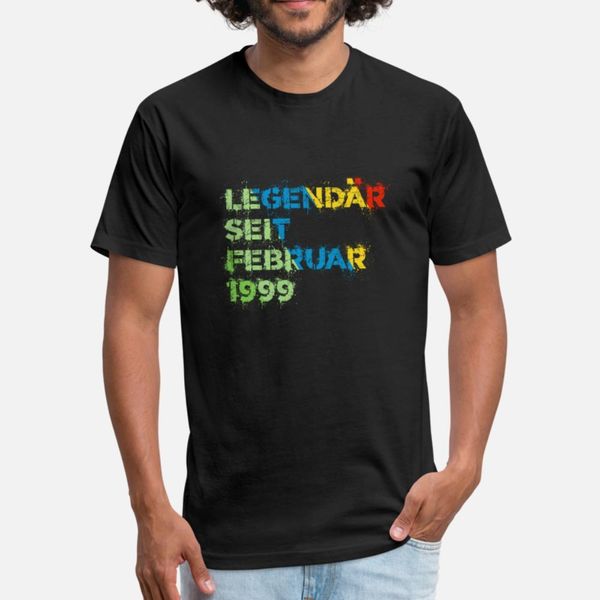 legendary since february 1999 t shirt men design 100% cotton round neck letters anti-wrinkle fashion spring autumn novelty shirt
legendary since february 1999 t shirt men design 100% cotton round neck letters anti-wrinkle fashion spring autumn novelty shirt