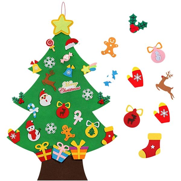 christmas decorations felt tree 46.5 inch 3d diy set with 33 pieces of ornament decor wall hanging kids gifts
christmas decorations felt tree 46.5 inch 3d diy set with 33 pieces of ornament decor wall hanging kids gifts