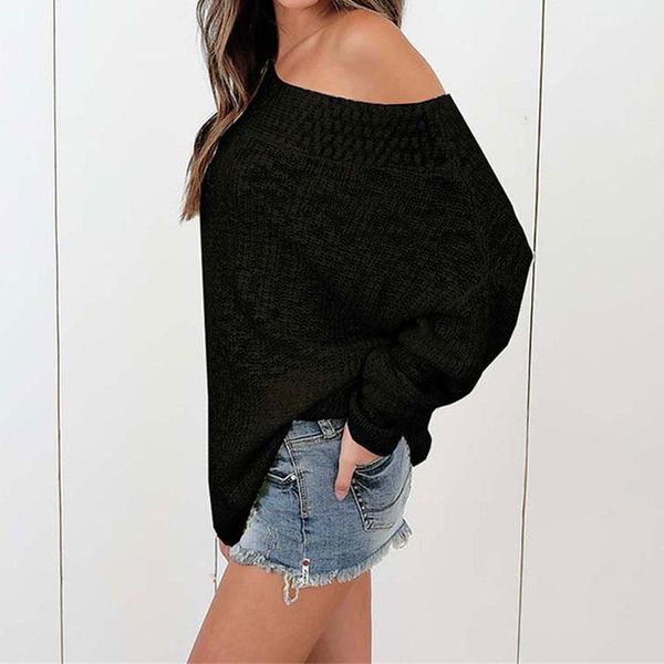 wholesale-autumn oversized sweaters women off shoulder sweater ladies winter plus size sweater pullover female knitted 4xl, White;black
wholesale-autumn oversized sweaters women off shoulder sweater ladies winter plus size sweater pullover female knitted 4xl, White;black