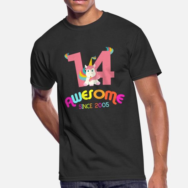 14th birthday celebration gift awesome since 2005 t shirt men create short sleeve s-xxxl novelty loose comical summer outfit shirt
14th birthday celebration gift awesome since 2005 t shirt men create short sleeve s-xxxl novelty loose comical summer outfit shirt