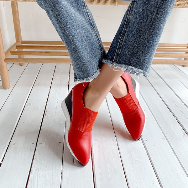 yqbtdl large elastic band slip on women shoes high heel pointed toe wedges shoes for women autumn red black wedge heels pumps
yqbtdl large elastic band slip on women shoes high heel pointed toe wedges shoes for women autumn red black wedge heels pumps