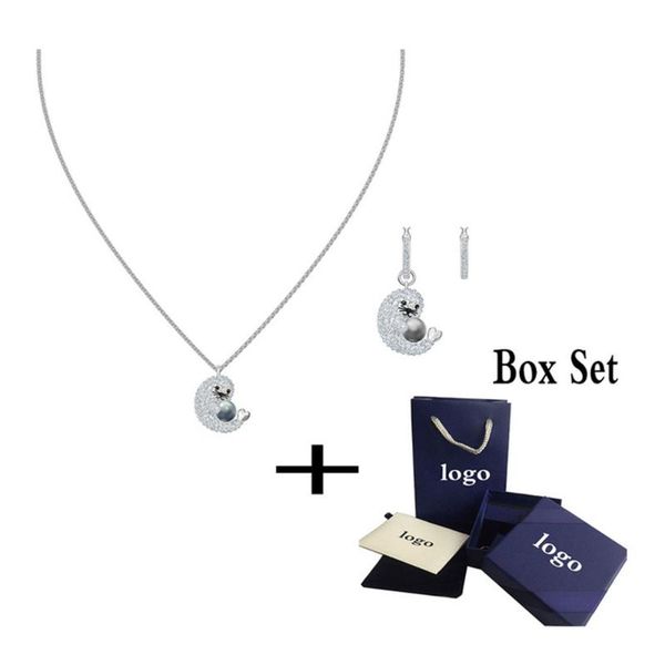 mina bear swa fall winter fashion cute polar pendant necklace. shiny charming fur seal pattern necklace set 5491551 5491550, Silver
mina bear swa fall winter fashion cute polar pendant necklace. shiny charming fur seal pattern necklace set 5491551 5491550, Silver