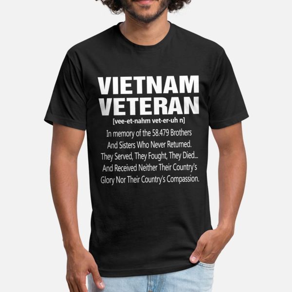 vietnam veteran t shirt men designer tee shirt crew neck family fit new style summer style vintage shirt
vietnam veteran t shirt men designer tee shirt crew neck family fit new style summer style vintage shirt