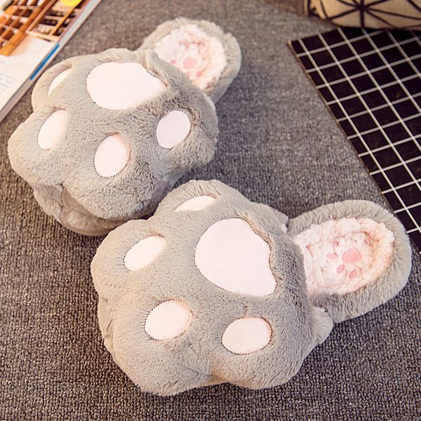 women slippers warm plush cute design gilrs indoor slipper anti-slip faux fur winter shoes ladies home floor slides sh8251, Black
women slippers warm plush cute design gilrs indoor slipper anti-slip faux fur winter shoes ladies home floor slides sh8251, Black