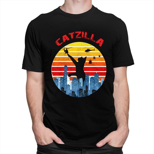 funny vintage catzilla t-shirt men short sleeve cotton tshirt round collar summer japanese sunset style cat kitten lover tee top
funny vintage catzilla t-shirt men short sleeve cotton tshirt round collar summer japanese sunset style cat kitten lover tee top
