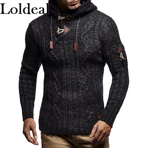 men's sweaters loldeal men fashion sweater rope hooded twist casual slim knit pullover, White;black
men's sweaters loldeal men fashion sweater rope hooded twist casual slim knit pullover, White;black