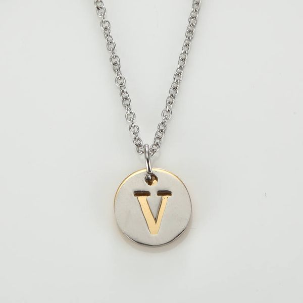 fashion v letter design capital initial necklace women men jewelry gold/silver color stainless steel alphabet letter necklace
fashion v letter design capital initial necklace women men jewelry gold/silver color stainless steel alphabet letter necklace