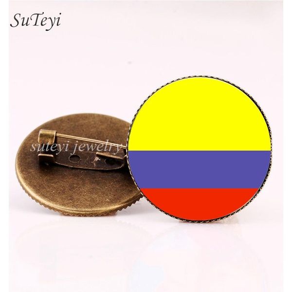 glass guyana quality pins flag brooch colombia suteyi ecuador accessory high jewelry round pattern badges brooches clothes peru houow, Gray
glass guyana quality pins flag brooch colombia suteyi ecuador accessory high jewelry round pattern badges brooches clothes peru houow, Gray