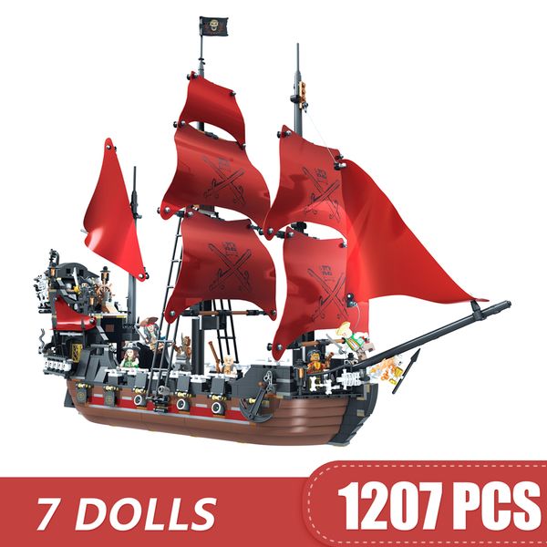 1207pcs small building blocks toys compatible legoe caribbeans the queen anne's revenge ship pirates gift for girls boys children diy
1207pcs small building blocks toys compatible legoe caribbeans the queen anne's revenge ship pirates gift for girls boys children diy