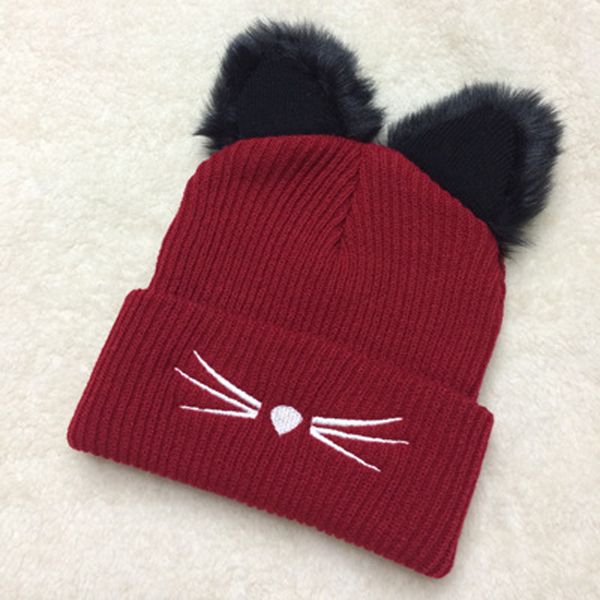 winter knitted beanie female warm cap lovey ear women cotton girls hat skullies beanies crochet hats, Blue;gray
winter knitted beanie female warm cap lovey ear women cotton girls hat skullies beanies crochet hats, Blue;gray