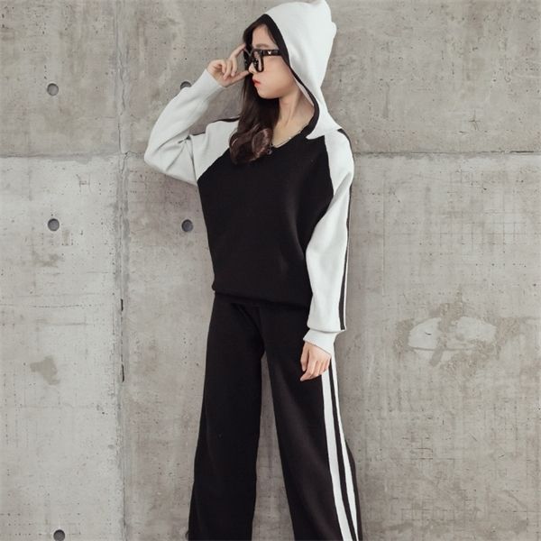 2020 autumn teenage girls knitted clothing set children hooded and wide leg pants set kids girls casual two piece set, #9166 0926, White
2020 autumn teenage girls knitted clothing set children hooded and wide leg pants set kids girls casual two piece set, #9166 0926, White