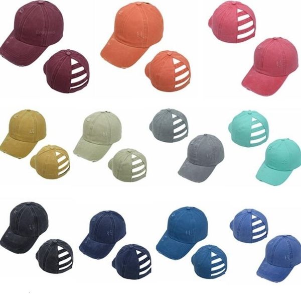 11colors ponytail messy buns hats washed torn baseball caps cotton visor cap outdoor snapbacks breathable casual hat gga3579 xf4f, Blue;gray
11colors ponytail messy buns hats washed torn baseball caps cotton visor cap outdoor snapbacks breathable casual hat gga3579 xf4f, Blue;gray
