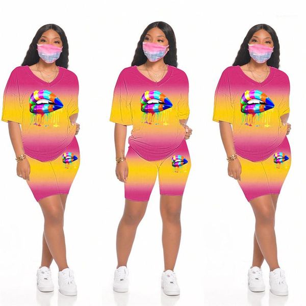 o neck tracksuits fashion womens high waist tracksuits women designer colorful lip tracksuits casual 2 piece shorts slim shorts sleeve, Gray
o neck tracksuits fashion womens high waist tracksuits women designer colorful lip tracksuits casual 2 piece shorts slim shorts sleeve, Gray