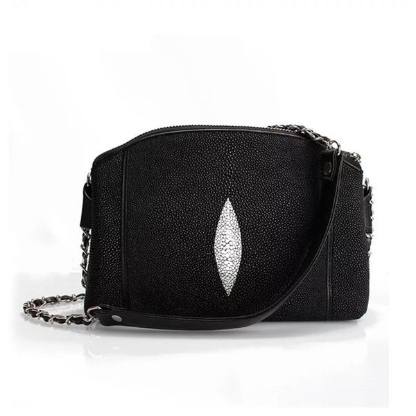 classical black white authentic stingray skin women's shell purse genuine leather lady shoulder bag female small messenger bag
classical black white authentic stingray skin women's shell purse genuine leather lady shoulder bag female small messenger bag