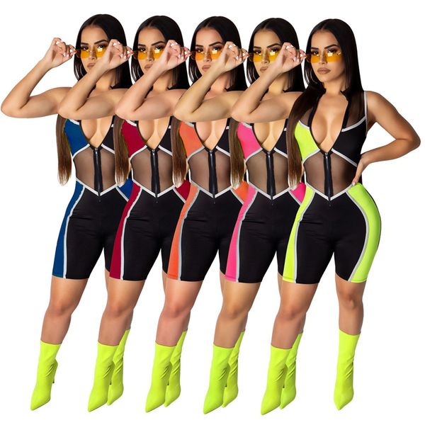 женского рукава bodysuit summer outfit ползунки комбинезоны мода sexy mesh молния slim fit спорт фитнес комбинезон, White;black
женского рукава bodysuit summer outfit ползунки комбинезоны мода sexy mesh молния slim fit спорт фитнес комбинезон, White;black