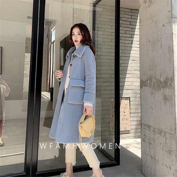 women's fur & faux 2021 autumn and winter grain sheep shearing composite all-in-one long coat women off-season specials fashion slim, Black
women's fur & faux 2021 autumn and winter grain sheep shearing composite all-in-one long coat women off-season specials fashion slim, Black