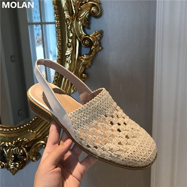 molan brand design 2020 summer korean fashion woven fabric hallow mary janes back strap wood heel woman sandals normal size, Black
molan brand design 2020 summer korean fashion woven fabric hallow mary janes back strap wood heel woman sandals normal size, Black