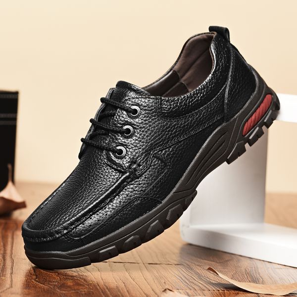 genuine leather shoes men formal dress male footwear italian business office oxford wedding shoes men big size 48, Black
genuine leather shoes men formal dress male footwear italian business office oxford wedding shoes men big size 48, Black