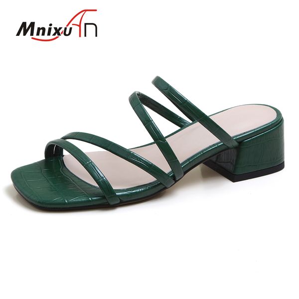 casual women slippers summer rome shoes 2020 new open toe middle heels ladies chunky heel beach green slides plus size 40 41 42, Black
casual women slippers summer rome shoes 2020 new open toe middle heels ladies chunky heel beach green slides plus size 40 41 42, Black