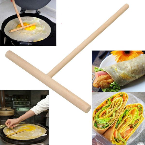 15cm practical diy batter pie maker t shape rake wooden stick egg spreader pancake scraper
15cm practical diy batter pie maker t shape rake wooden stick egg spreader pancake scraper