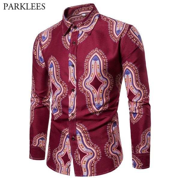 men's hipster african dashiki print shirt 2020 casual slim fit long sleeve mens dress shirts hip hop swag style shirts clothes, White;black
men's hipster african dashiki print shirt 2020 casual slim fit long sleeve mens dress shirts hip hop swag style shirts clothes, White;black